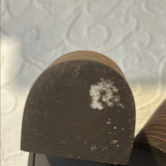 Lucky Brand Black Ankle Booties with Studded Detail size 6 - Picture 9 of 12